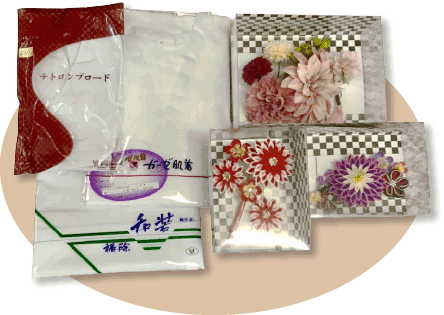 裾除・肌襦袢・足袋・髪飾り